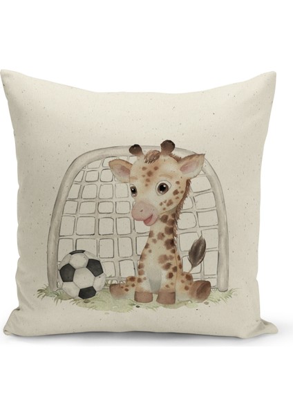 Çocuk Bebek Çift Tarafı Dijital Baskılı 4'lü Kırlent Kılıfı Seti (Kids Children Cushion Cover) modelleri