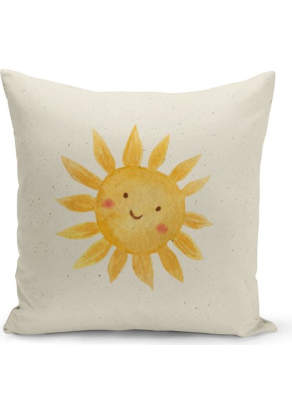 Çocuk Bebek Çift Tarafı Dijital Baskılı 4'lü Kırlent Kılıfı Seti (Kids Children Cushion Cover) modelleri