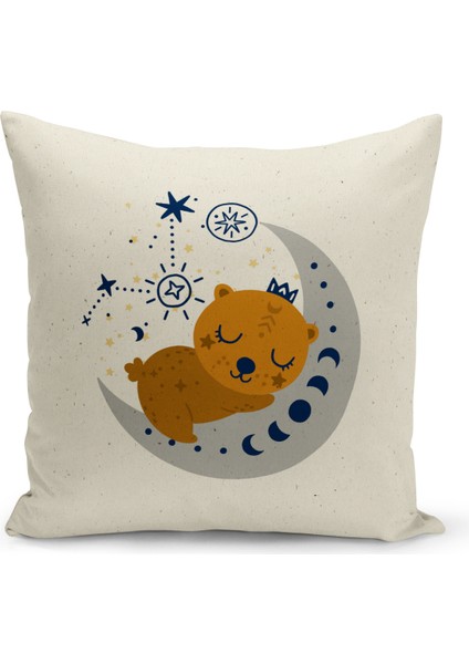 Çocuk Bebek Çift Tarafı Dijital Baskılı 4'lü Kırlent Kılıfı Seti (Kids Children Cushion Cover) fırsatları
