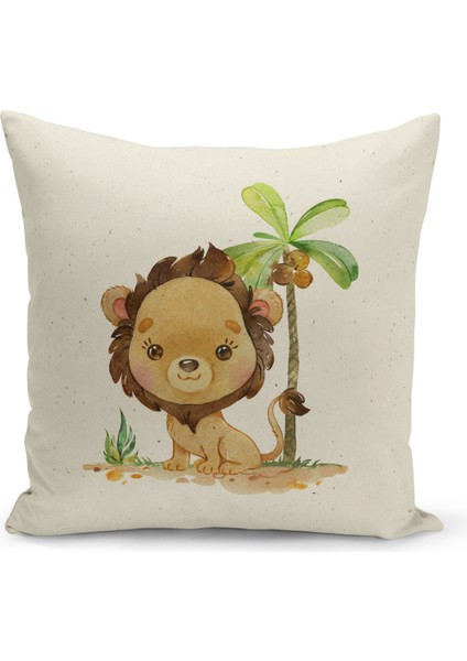 Çocuk Bebek Çift Tarafı Dijital Baskılı 4'lü Kırlent Kılıfı Seti (Kids Children Cushion Cover) fiyatları