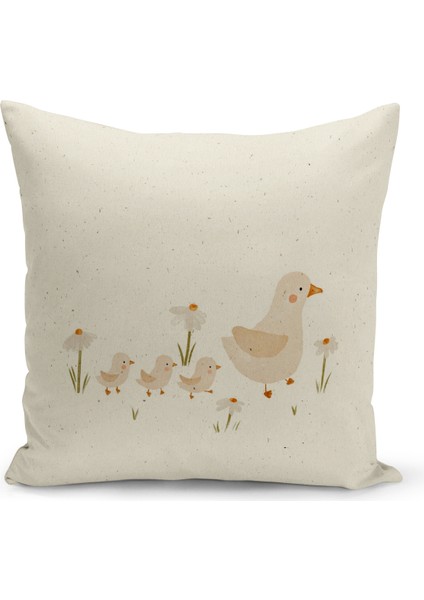 Çocuk Bebek Çift Tarafı Dijital Baskılı 4'lü Kırlent Kılıfı Seti (Kids Children Cushion Cover) indirimleri