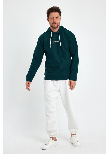 Originals Füme Hoodie, Oversize Sweatshirt, Erkek Hoodie