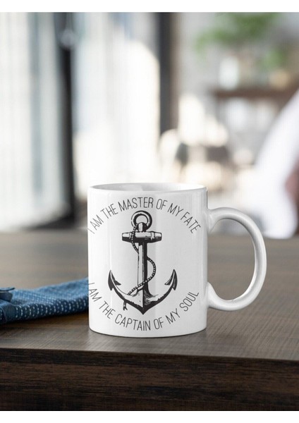 Tekne Serisi 8 Çapa Baskılı Kupa K