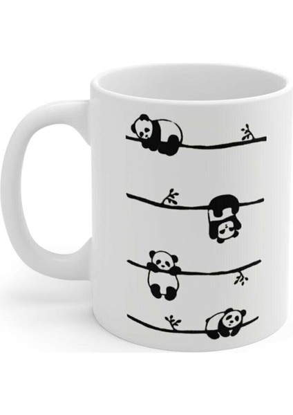 Pandalı Baskılı Kupa Bardak