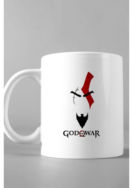 God Of War Oyun Logolu Özel Tasarım Kupa Bardak