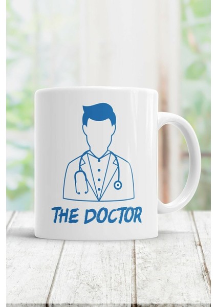 Beyaz The Doktor Kupa Bardak