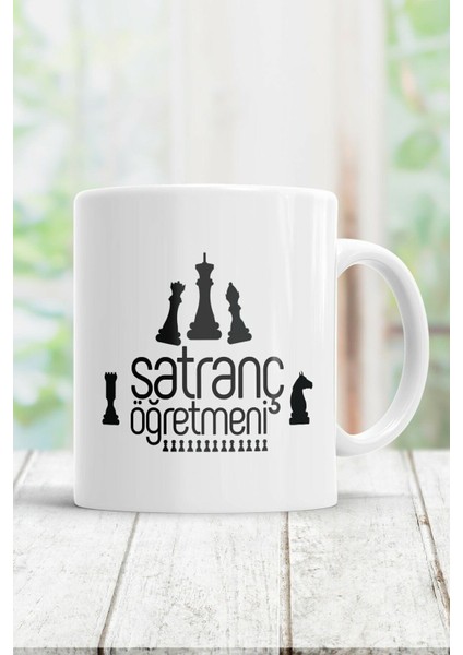Satranç Öğretmeni Kupa Bardak
