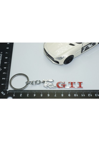 Gti Koşan Tavşan Logo Krom Metal Çift Yön Anahtarlık modelleri