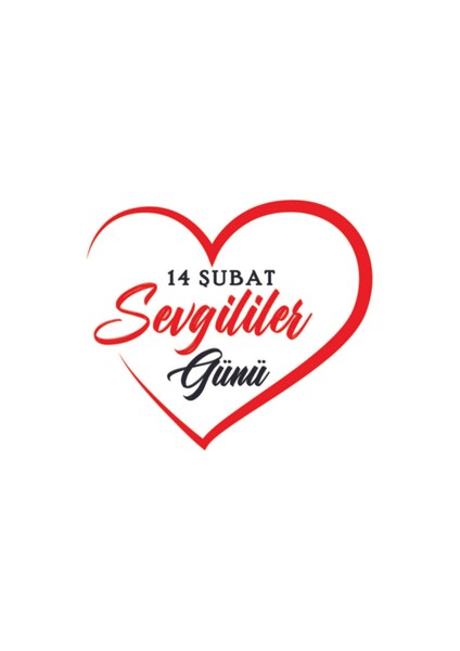 14 Şubat Sevgililer Günü Sticker