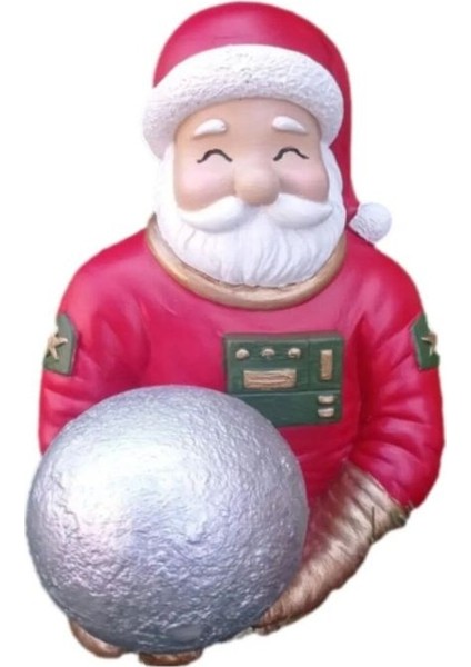 Noel Baba, Santa Clause, Yılbaşı, Christmas Astronot Kırmızı