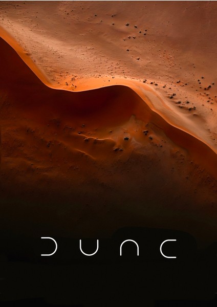 Dune Film Afiş Poster 30X42 cm Çerçevesiz