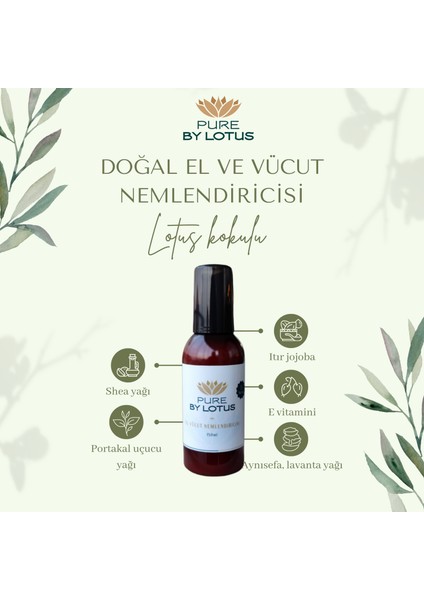 Doğal El Vücut Nemlendirici 150 ml