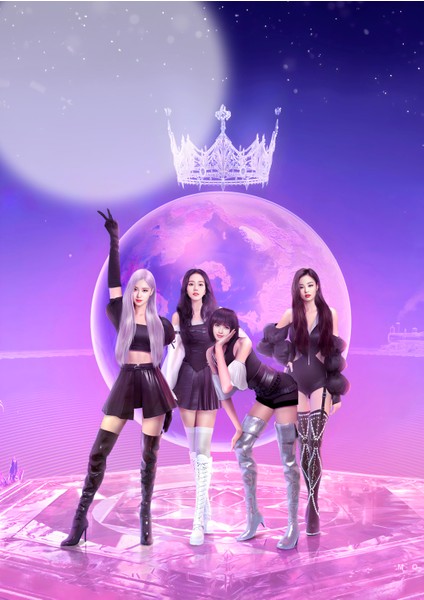 Blackpink Albüm Kapak Poster 30X42 cm Çerçevesiz