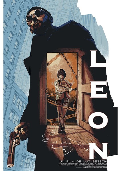 Leon Film Duvar Poster 30X42 cm Çerçevesiz