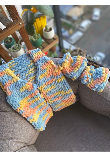 Puffy Fine Color Bebek Yeleği ve Patik fiyatları