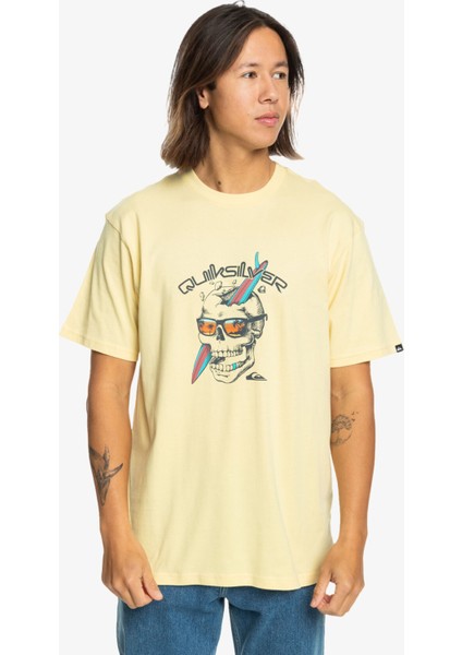 One Last Surf Ss Erkek Beyaz T-Shirt EQYZT07674-10