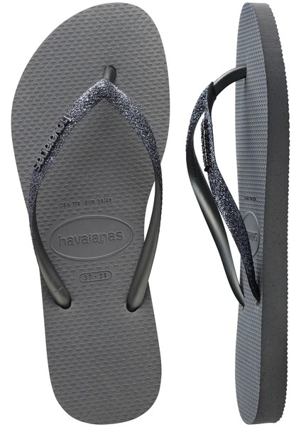 Hav. Slım Glıtter Iı Grey/graphıte 41/42 Kadin Gri Terlik 4146975-3508 fırsatları
