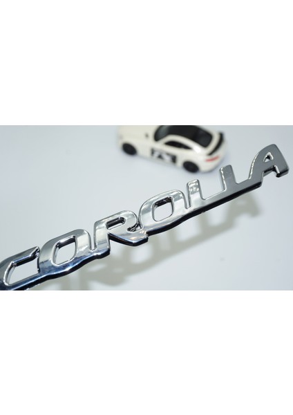 Corolla Bagaj 3m 3D Krom Abs Logo Toyota Ile Uyumlu