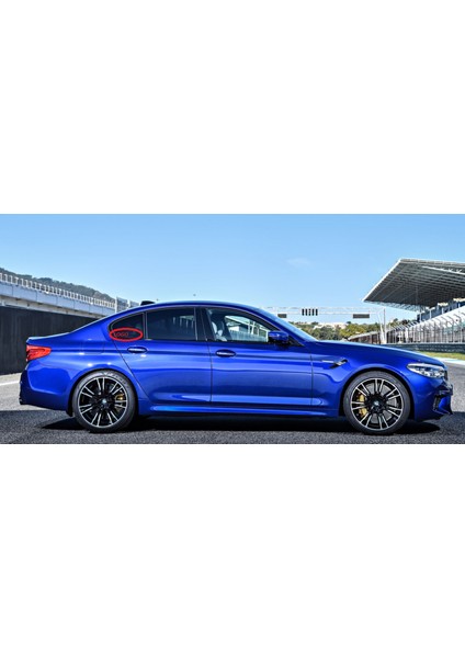 M Performance 3m Pencere Dekor Logo Bmw Ile Uyumlu
