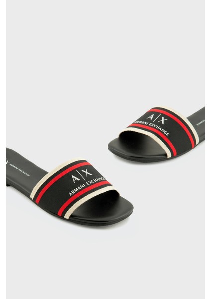 Logolu Düz Terlik Kadın Terlik XDP045 XV842 00002 fırsatları