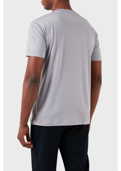 Logolu Bisiklet Yaka Pamuk Karışımlı Regular Erkek T Shirt 8N1Td8 1Juvz 0844 fiyatları