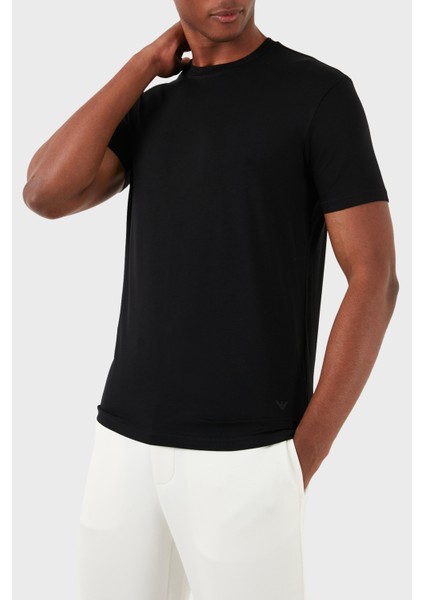 Bisiklet Yaka Regular Fit Streç T Shirt Erkek T Shirt 8N1Tf0 1Jcdz 0999 fırsatları