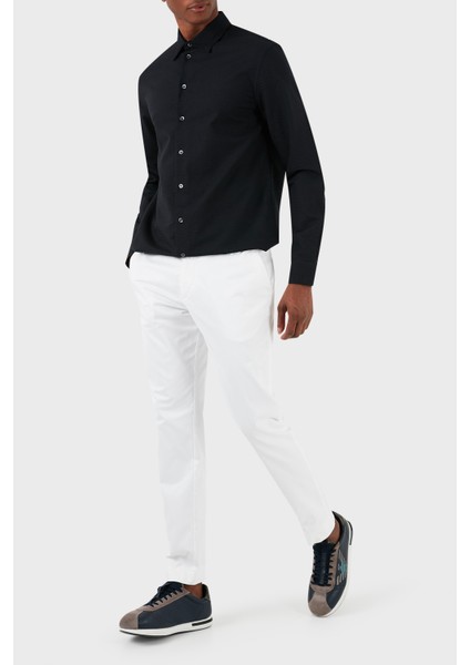 Pamuklu Regular Fit Gofre Gömlek Erkek Gömlek E31SM0 F1336 999
