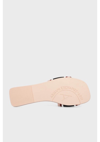 Logolu Düz Terlik Kadın Terlik XDP045 XV842 00095 indirimleri