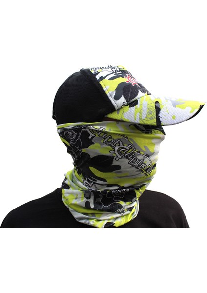 Fisherman Style Camo Green Set Cap+Eldiven+Kolluk+Buff fiyatları