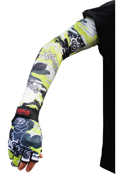 Fisherman Style Camo Green Set Cap+Eldiven+Kolluk+Buff fırsatları