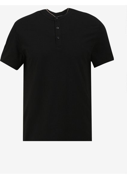 Siyah Erkek Regular Fit T-Shirt FC4SM-TST 0764