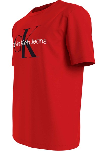 Baskılı Kırmızı Erkek T-Shirt J30J320806XA7 fiyatları