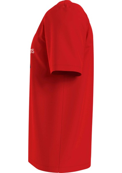 Baskılı Kırmızı Erkek T-Shirt J30J320806XA7 fırsatları