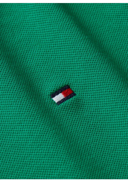 Tommy Hilfiger Yeşil Kadın Polo T-Shirt 1985 Reg Pıque Polo Ss