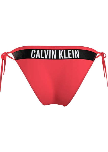 Calvin Klein Kırmızı Kadın Bikini Alt Strıng Sıde Tıe KW0KW02508XN8