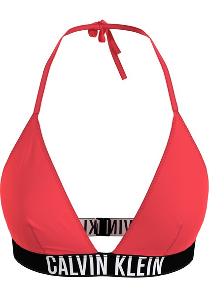 Calvin Klein Kırmızı Kadın Bikini Üst Trıangle-Rp KW0KW02506XN8