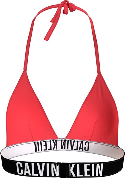 Calvin Klein Kırmızı Kadın Bikini Üst Trıangle-Rp KW0KW02506XN8