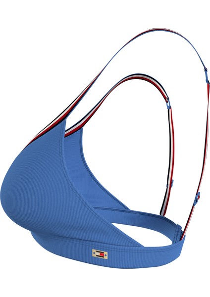 Tommy Hilfiger Mavi Kadın Bikini Üst Trıangle Rp, C30 UW0UW05290C30