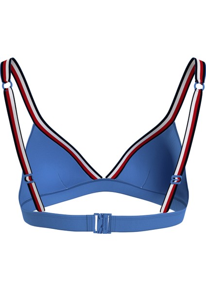 Tommy Hilfiger Mavi Kadın Bikini Üst Trıangle Rp, C30 UW0UW05290C30