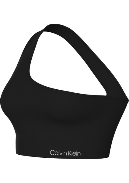 Siyah Kadın Bikini Üst One Shoulder Bralette KW0KW02313BE fırsatları