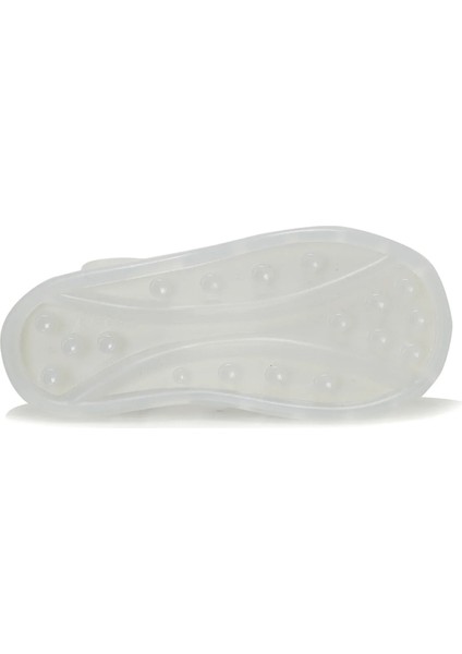Beyaz - Pembe Kadın Sandalet S10234 Tobby Velcro Estrella