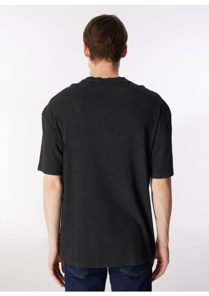 Bisiklet Yaka Antrasit Erkek T-Shirt L241569003 Bisiklet Yaka T-Shirt indirimleri