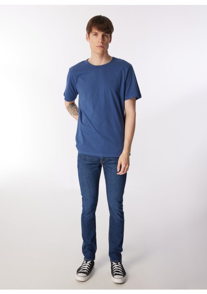 Bisiklet Yaka Lacivert Erkek T-Shirt W241575410 Bisiklet Yaka T-Shirt fiyatları