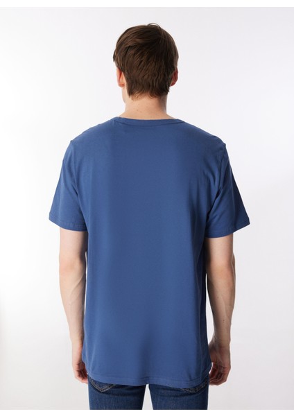 Bisiklet Yaka Lacivert Erkek T-Shirt W241575410 Bisiklet Yaka T-Shirt indirimleri