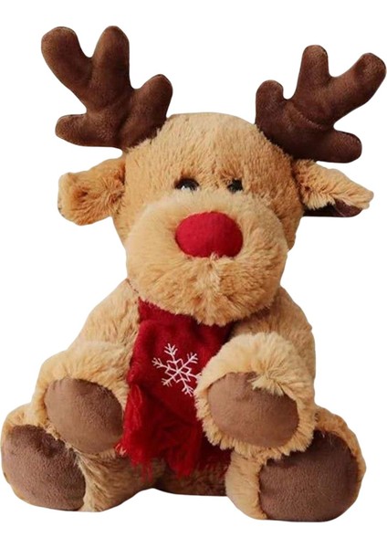 Karikatür Noel Ş Elk Oyuncak Ren Ği Doldurulmuş Ş Ği Ik Oyuncak (Yurt Dışından)