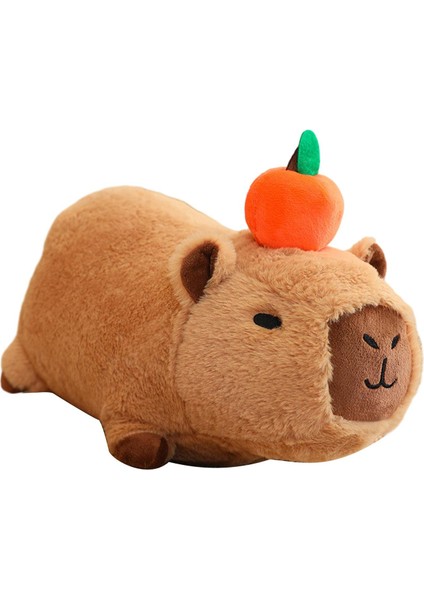 Capybara Ş Oyuncak Odası Karikatür Capybara Doldurulmuş Oyuncak Yatarak 20CM (Yurt Dışından)