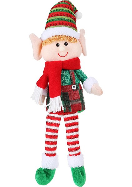 Açık Şömine Erkekler Için Noel Bacaklar Heykelcik Noel (Yurt Dışından)