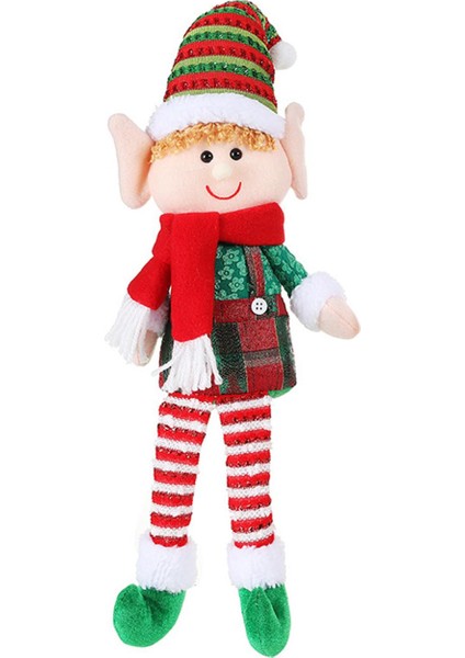 Açık Şömine Erkekler Için Noel Bacaklar Heykelcik Noel (Yurt Dışından)