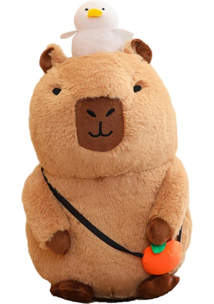 Capybara Ş Oyuncak Odası Karikatür Capybara Doldurulmuş Oyuncak Oturmak 30CM (Yurt Dışından)