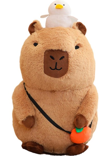Capybara Ş Oyuncak Odası Karikatür Capybara Doldurulmuş Oyuncak Oturmak 30CM (Yurt Dışından)